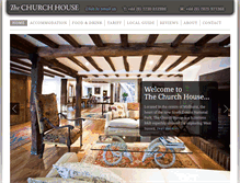 Tablet Screenshot of churchhousemidhurst.com